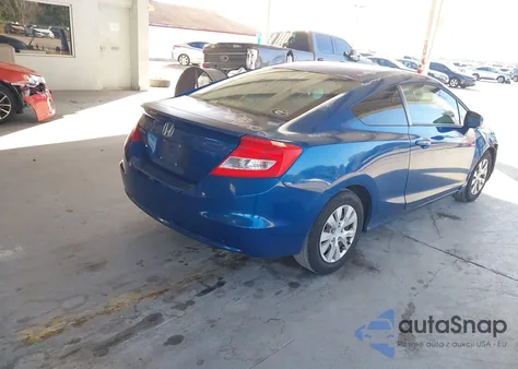 2012 Honda Civic Lx из США, поврежденный, VIN 2HGFG3B55CH538775